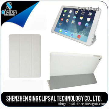 2015 High quality leather case, colorful clear stand leather case, ultra slim leather case with stand for ipad mini